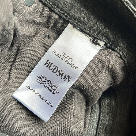 NWT Hudson Blake Black Jeans Size 30/32” - Picture 7 of 11